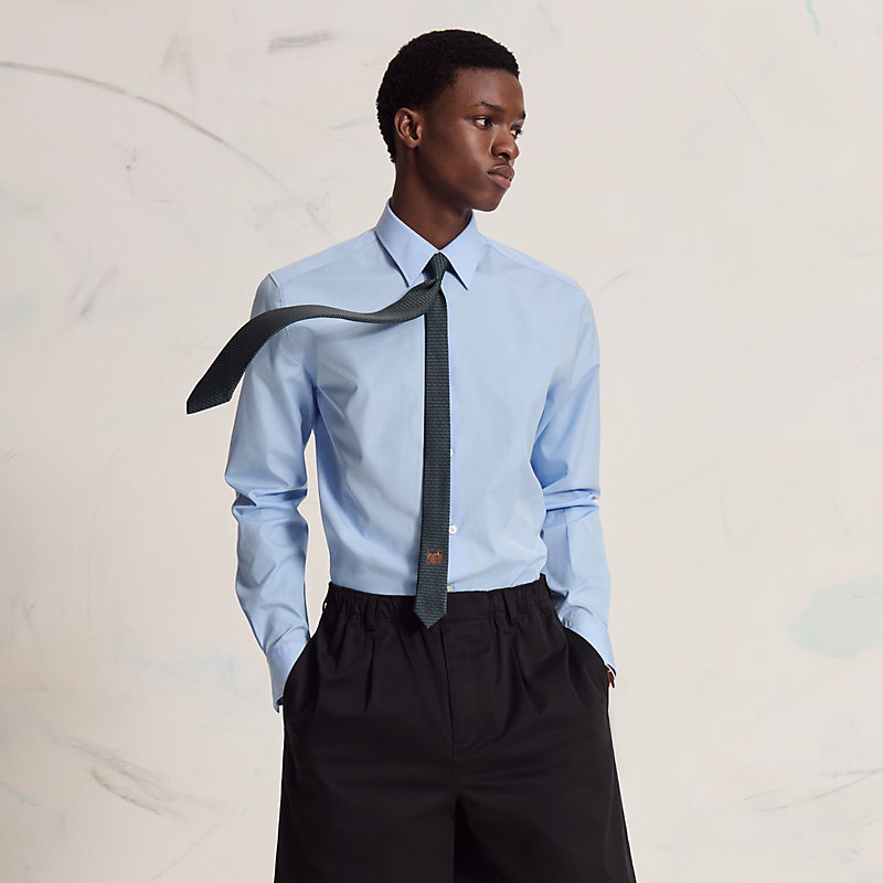 H Marin tie - Black | Hermès Canada